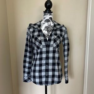 TNA flannel shirt XXS